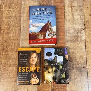 Memoir Nonfiction Book Bundle Escape The Ride Of Her Life A Walk Across America